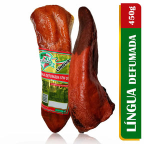 Língua Bovina Defumada 450g - Mercearia do Julião