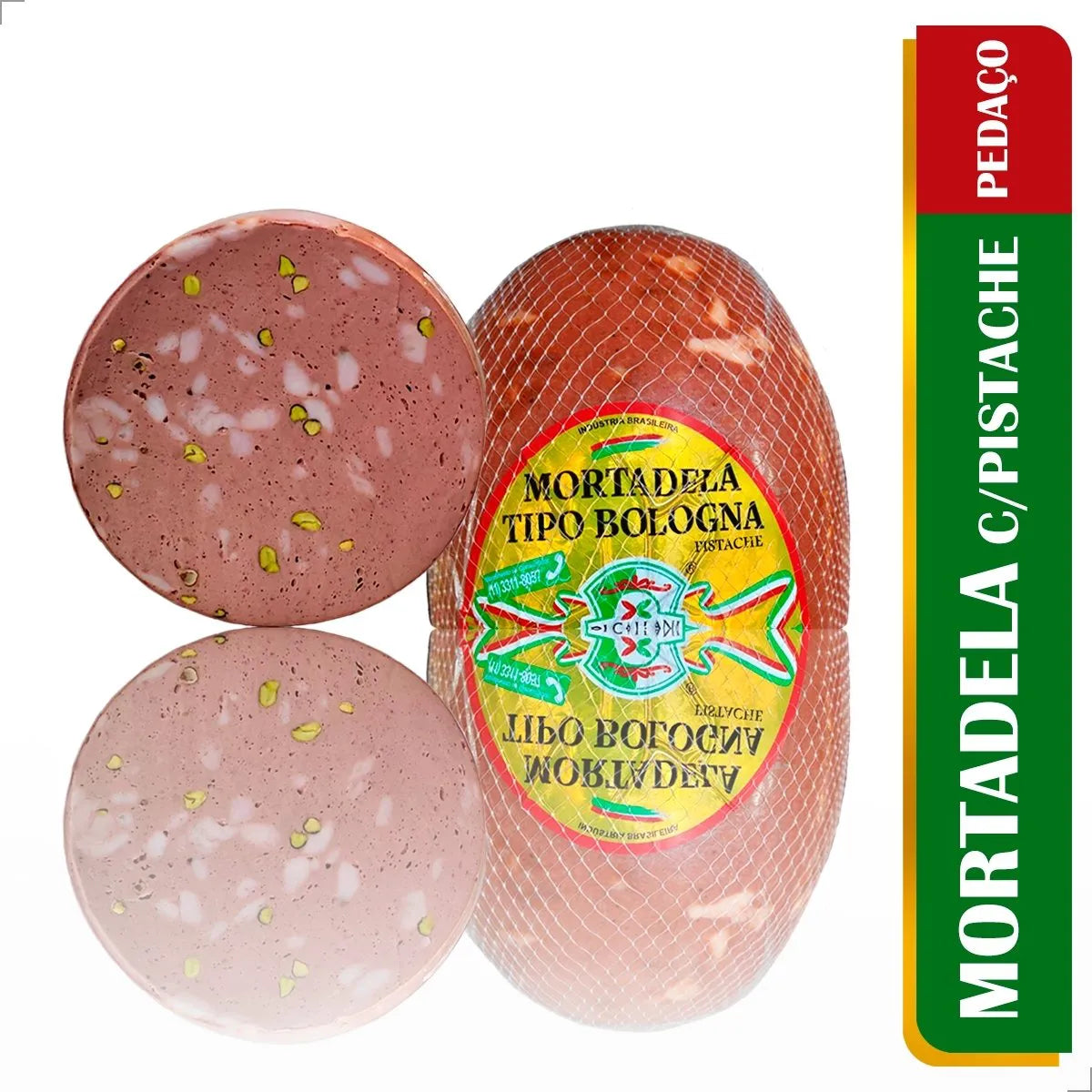 Mortadela Di Callani Com Pistache - 500g