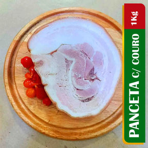 Panceta Defumada com Couro 1K - Mercearia do Julião